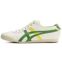 Onitsuka Tiger Unisex Mexico 66 Slip‑On Cream Spinach Green Canvas Sneakers 1183A360-113 37.5