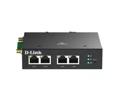 Maršrutizatorius koriniam ryšiui D-Link DWM-314-T 4G LTE VPN juodas DIN bėgeliui
