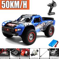 Nuotolinio valdymo automobilis visureigis 4x4 50km/h arba 75km/h didelio greičio bešepetėlis variklis Monster Truck 1/16 Dykumos/Sniego lenktyninis driftinimo automobilis Žaislai berniukams