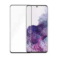Apsauginis stiklas PanzerGlass SAFE.® su juodu rėmeliu Samsung Galaxy S20 5G | Ultra-Wide Fit | BULK