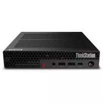 Mini PC darbo stotis Lenovo ThinkStation P3 Tiny Gen 2 — Intel Core Ultra 7 265, 32GB DDR5, 1 TB SSD, NVIDIA RTX A400, Windows 11 Pro, Juoda
