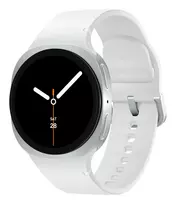 Samsung Galaxy Watch 8 3,3 cm (1,3 colio) AMOLED 40 mm Skaitmeninis 438 × 438 pikseliai Liečiamas ekranas 4G Sidabrinis Wi-Fi GPS (palydovas)