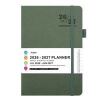 English 2026-2027 Schedule Book Simple Time Management Planner Agenda Planner Notebook  School juoda