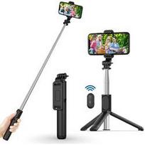 3 in 1 Wireless Bt Selfie Stick Handheld Portable and Flexible Tripod Portable Phone Tripod juoda