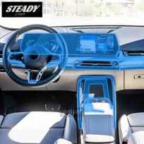 Skirta BMW U10 U11 X1 X2 Ix1 Automobilio Salono Centrinės Konsolės Skaidri TPU Apsauginė Plėvelė Atspari Įbrėžimams Atnaujinimo Plėvelė PPF Modifikacija GPS navigator