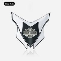 Harley motociklo elektrinės transporto priemonės pilno metalo dekoratyvinė lipdukas 3D stereo modifikuotas skydo ženklas Priekinio stiklo šoninis ženklelis