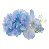 Flower Hair Clip For Women Alloy Anti-Slip Comb Design Retro Chinese Style Hair Accessories