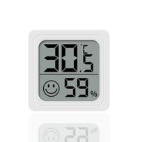 Mini Digital Temperature Humidity Meter Household Indoor Portable Thermometer Hygrometer for Bedroom Office Living Room Greenhouse Pet Box Daily Use Small screen,1pc balta