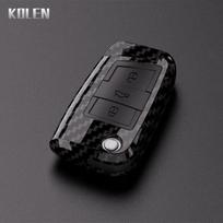 Abs Car Folding Key Case Cover Shell Fob For Vw Volkswagen Golf 7 Mk7 Tiguan Mk2 For Seat Ateca Leon Fr 2 Ibiza Skoda Octavia