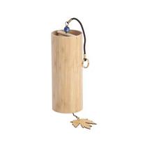 Ko_shi Style Bamboo Wind Chimes 4 Elements Chakra Quartz Music Instruments for Sound Healing and Meditation A