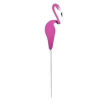 Factory Price Flamingo Windmill Rotating Wind Chimes Backyard Beach Creative Party Decoration Photo Photography Props ryškiai rožinė
