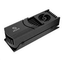 M.2 SSD aušintuvas Akasa Gecko Pro LX A-M2HS04-BK — aliumininis radiatorius vienpusiams M.2 diskams