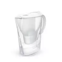Vandens filtro ąsotis BRITA Marella su Maxtra Pro kasetėmis, 2,4 L, baltas, ergonomiška rankena