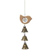 Wind Chimes with Crystal Prism, Hanging Bell for Window Decor, Wind Chime with Suncatcher for Patio Hallway Indoor Home Decor, A
