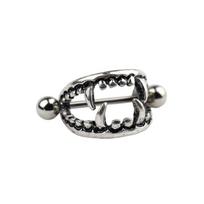 1Pcs Stainless Steel Nipple Ring Piercing Barbell Shield Bar Nipple Cover Adult Game For Women Sexy Breast Body Jewelry Gift