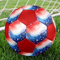 1PC Stars Stripes Signage Soccer Ball Size 5 Football Machine Sewn Indoor/Outdoor Universal Football W110 Size 5