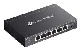 TP-Link Omada ES206GP valdomas tinklo jungiklis Gigabit Ethernet (10/100/1000) su PoE, juodas