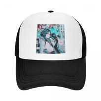 Cool Kaeya Genshin Impact Trucker Hat Women Unisex Personalized Adjustable Adult Anime Game Baseball Cap Summer Hats Snapback Caps Trucker Hat white
