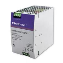 Maitinimo šaltinis ant DIN bėgelio QOLTEC 50901 — 480W, 24V DC, 20A