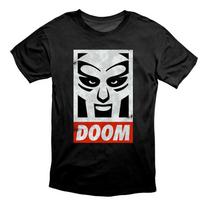 Mf Doom Sendinto efekto Doom Kaukė Hip Hop Juodi Unisex Marškinėliai L