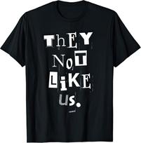 Jie Mūsų Nemėgsta Rap Hip Hop Įkvėpti Marškinėliai 3XL