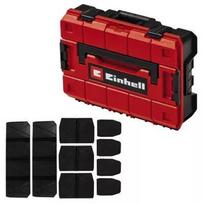Dėžutė smulkioms detalėms Einhell E-Case S-F polipropileno juoda raudona 42x28x9,5 cm