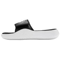 Under Armour Ignite Pro 8 Comfortable Soft Slide Sandals Women sandals Black White 6000033-002 36.5