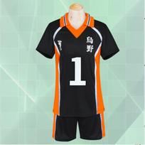 Anime Haikyuu Cosplay Kostiumas Karasuno Tinklinio Klubo Hinata Shyouyou Sportinė Uniforma XXL