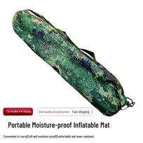 Outdoor Portable Inflatable Air Mattress 190x70 cm kamufliažas