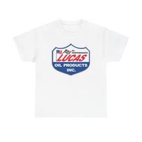 Lucas Oil Grafinis marškinėlis Senoviniai raumenų automobiliai Unisex Storo medvilnės marškinėlis XL
