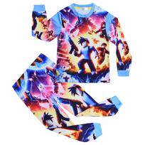 Long-Sleeved Boys' Set Roblox Printed Medium And Older Children'S Loungewear Set Long-Sleeved Two-Piece Set 81109 120
