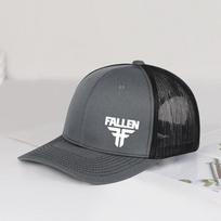 Fallen Logo Trucker Cap Breathable Mesh, Soft & Comfortable, Adjustable Cool Street Style, Trendy & Fashionable Unisex, Outdoor