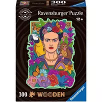 Dėlionė Ravensburger Frida Kahlo – 300 dalių medinė dėlionė