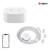 Vandens nuotėkio jutiklis Sonoff SNZB-05P Zigbee 3.0 – belaidis drėgmės ir potvynio detektorius