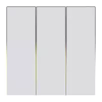 Avatto TS60-EU-W3 Touch Smart jungiklis ZigBee – 3 mygtukų lietimui jautrus valdymas