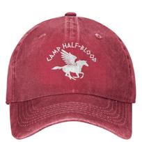 Percy Jackson Camp HalfBlood Baseball Cap Skeleton Pegasus White Logo Hip Hop Dad Hats Unisex Women Sun Visors Baseball Caps One Size