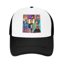 Mesh Sun Hats Scott Pilgrims Summer Trucker Hat For UnisexTeens  Casual Sunscreen Hunting Camping Baseball Cap One Size