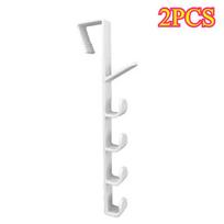 1pcs Plastic Hook Cabinet Door Hanging Rack Gadgets Holders Desk Shelves Kitchen Utensils Storage Organizer Bathroom Acssories