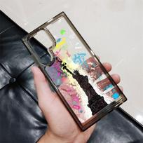 For Samsung S26 S25 Ultra S24 Ultra S25FE A56 S24FE S23 Ultra Graffiti Freedom Hard Clear Case S22 A17 A16 A15 A72 A53 A55 Shockproof Samsung Cover Samsung S26 Ultra