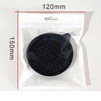 Universal Round Car Cup Mat Anti Slip Rubber Base Pad Interior Storage Tray Shockproof Cup Holder Liner Durable Vehicle Center