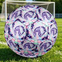 1pc Colorful Tunnel Themed Soccer Ball, Size 5, Lightweight PVC Material, Outdoor Training Soccer Ball Gift. q62238 Size 5