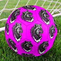 1 vnt. Vilko galvos tatuiruotė Futbolo kamuolys Dydis 5 Futbolo mašina siūta Vidaus/Lauko Universalus Futbolo Staigmenų kolekcija n99 Size 5