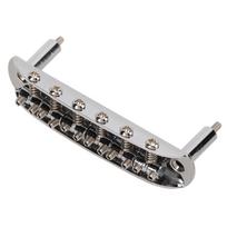 Elektrinės gitaros tiltelis 6 stygų galinis tiltelis Metalinis instrumentų priedas Jazzmaster sidabrinis sidabras