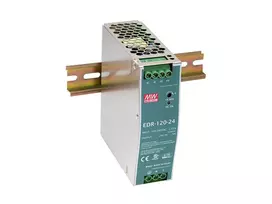 LevelOne 48V DC pramoninis maitinimo šaltinis, 120W, DIN bėgelis, PoE paruoštas