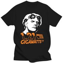 Mens Clothing Doc Brown Back To The Future Back To The Future 1.21 Gigawatts Fun Tops Tee T Shirt Loose Tops T-Shirt M