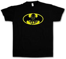 BATHULHU II T-SHIRT Lovecraft Bruce Miskatonic Batman University Logo Cthulhu 2XL