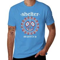 Shelter - Mantra T-shirt didelio dydžio drabužiai oversized korėjietiška mada vyriški drabužiai S