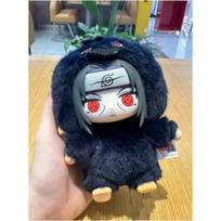 Naujas TOPTOY Eaki Naruto Mielas Žvėrių Vakarėlis-Naruto Sasuke Slepiančioji Dėžutė& Figūrėlė Raktų Pakabukas Pakabukas Ornamentas Žaislas Kalėdinė Dovana