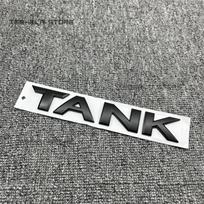 1 vnt. Automobilio 3D bagažinės žodžiai raidės logotipas lipdukai emblema ženklelis lipdukas TANK 300 TANK 500 TANK 700 Modifikuotas į juodus priedus gray
