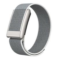 Nylon Sport Band Adjustable Replacement Wristband for Whoop 5.0 One/Peak/Life(MG) for Women Men Black-One/Peak